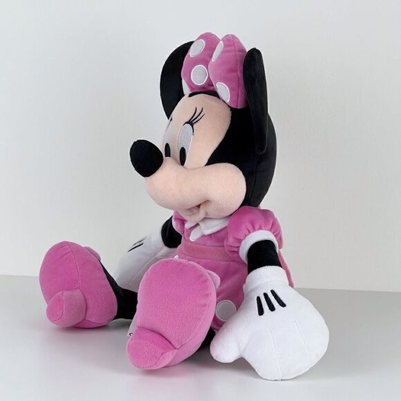 Disney Store Large Pink Minnie Mouse Plush Doll 18” - Picture 3 of 8